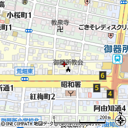 愛知県名古屋市昭和区東畑町2丁目26周辺の地図