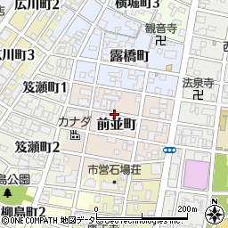 愛知県名古屋市中川区前並町周辺の地図
