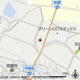 滋賀県東近江市平柳町500周辺の地図