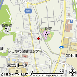 岩淵富士川停車場線周辺の地図