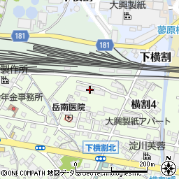 東名加工紙株式会社周辺の地図