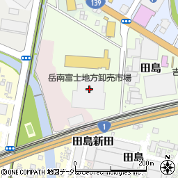 静岡銀行富士市場 ＡＴＭ周辺の地図