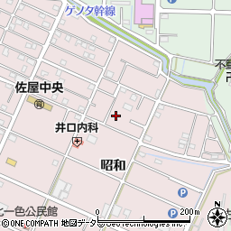 愛知県愛西市北一色町昭和132周辺の地図