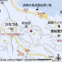 神奈川県足柄下郡真鶴町真鶴1046周辺の地図