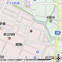 愛知県愛西市北一色町昭和236周辺の地図