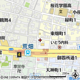 愛知県名古屋市昭和区東畑町1丁目30周辺の地図