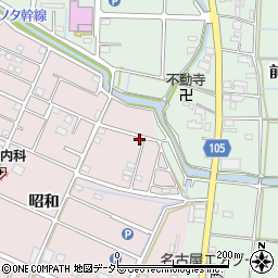 愛知県愛西市北一色町昭和231周辺の地図