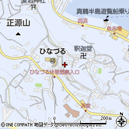 神奈川県足柄下郡真鶴町真鶴1395周辺の地図