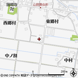 愛知県愛西市山路町東郷付136周辺の地図
