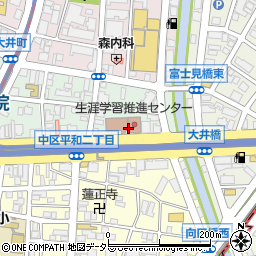 愛知県名古屋市中区大井町7周辺の地図