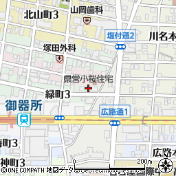 県営小桜住宅周辺の地図