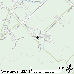 京都府南丹市日吉町志和賀清水周辺の地図