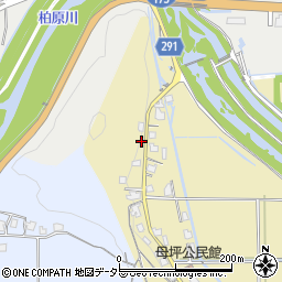 兵庫県丹波市柏原町母坪192周辺の地図