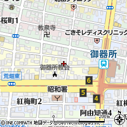 愛知県名古屋市昭和区東畑町2丁目29周辺の地図