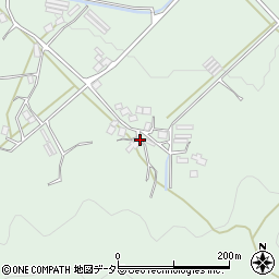 京都府南丹市日吉町志和賀（清水）周辺の地図