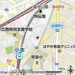 愛知県名古屋市中川区烏森町（蓮池）周辺の地図