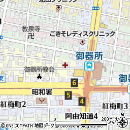 愛知県名古屋市昭和区東畑町2丁目35周辺の地図