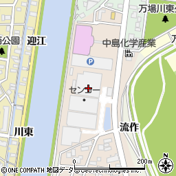 愛知県名古屋市中川区長須賀1丁目周辺の地図