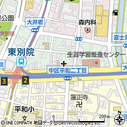 愛知県名古屋市中区大井町4周辺の地図