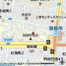 愛知県名古屋市昭和区東畑町2丁目27周辺の地図