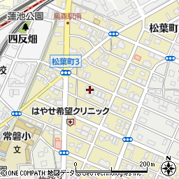 創建名古屋営業所周辺の地図