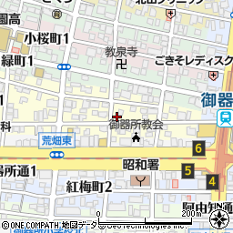 愛知県名古屋市昭和区東畑町2丁目19周辺の地図