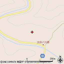 岡山県鏡野町（苫田郡）大周辺の地図