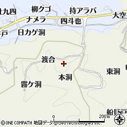 愛知県豊田市富岡町渡合周辺の地図