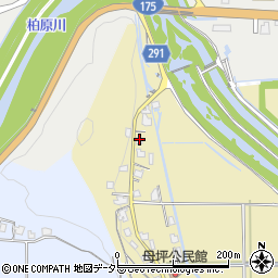 兵庫県丹波市柏原町母坪211周辺の地図