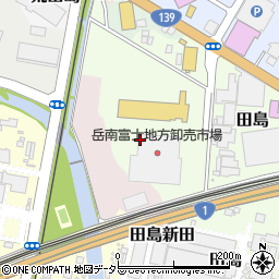 富士中央青果株式会社周辺の地図