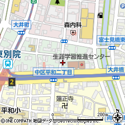 愛知県名古屋市中区大井町周辺の地図