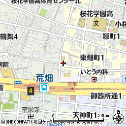 愛知県名古屋市昭和区東畑町1丁目32周辺の地図