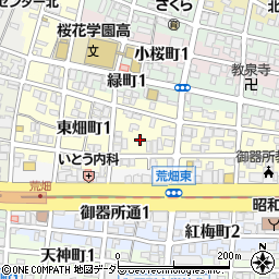 アイペック名古屋東畑町第１駐車場周辺の地図