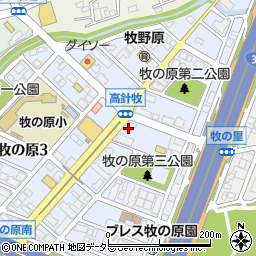 名古屋銀行高針支店 ＡＴＭ周辺の地図