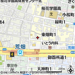 愛知県名古屋市昭和区東畑町1丁目35-2周辺の地図