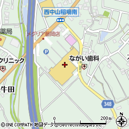 ジョーシンメグリア藤岡店周辺の地図