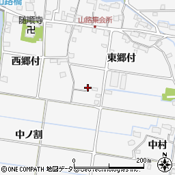 愛知県愛西市山路町東郷付100周辺の地図