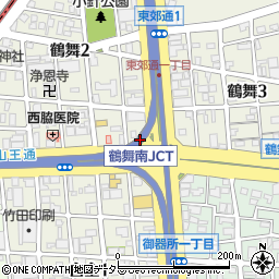 鶴舞南ＪＣＴ周辺の地図