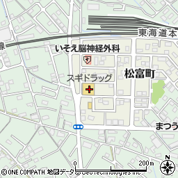 スギドラッグ富士西店周辺の地図