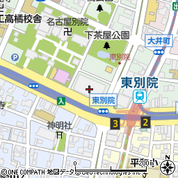 名古屋テレビ放送株式会社周辺の地図