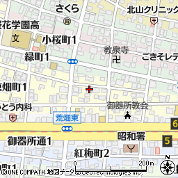寄田建築設計室周辺の地図