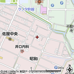 愛知県愛西市北一色町昭和146周辺の地図
