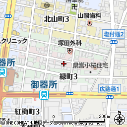 愛知県名古屋市昭和区小桜町3丁目16周辺の地図