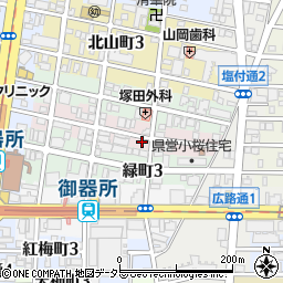 愛知県名古屋市昭和区小桜町3丁目18周辺の地図