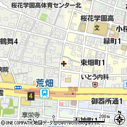 愛知県名古屋市昭和区東畑町1丁目32-1周辺の地図