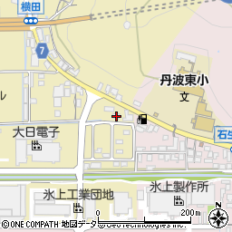 兵庫県丹波市氷上町横田701周辺の地図