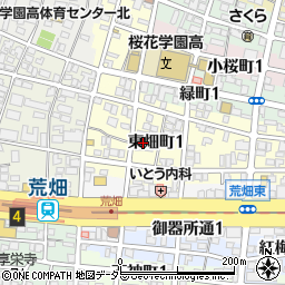 愛知県名古屋市昭和区東畑町1丁目10-3周辺の地図