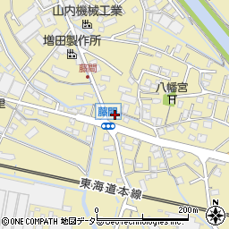 静岡県富士市蓼原707周辺の地図