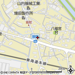 静岡県富士市蓼原707-1周辺の地図