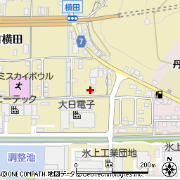 兵庫県丹波市氷上町横田711周辺の地図